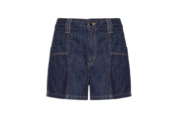 Short Feminino Jeans - Azul