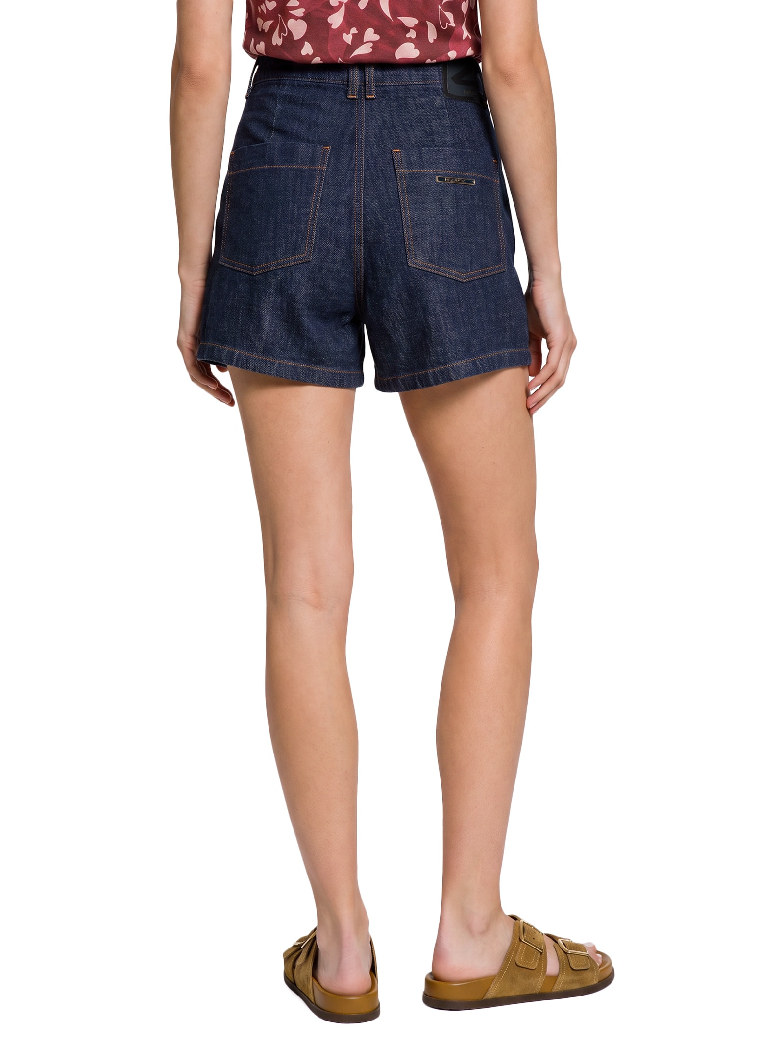 Short Feminino Jeans Azul Lez A Lez