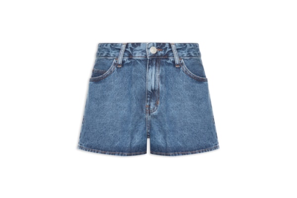 Short Feminino Jeans - Azul
