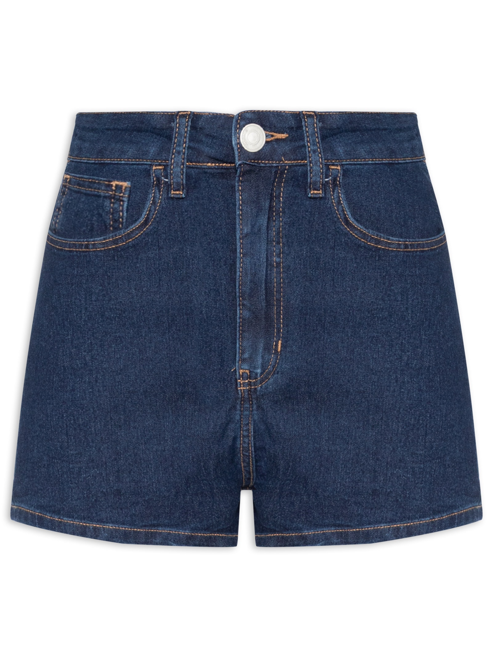 Short Feminino Jeans Azul Hering