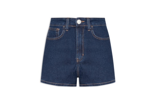 Short Feminino Jeans - Azul