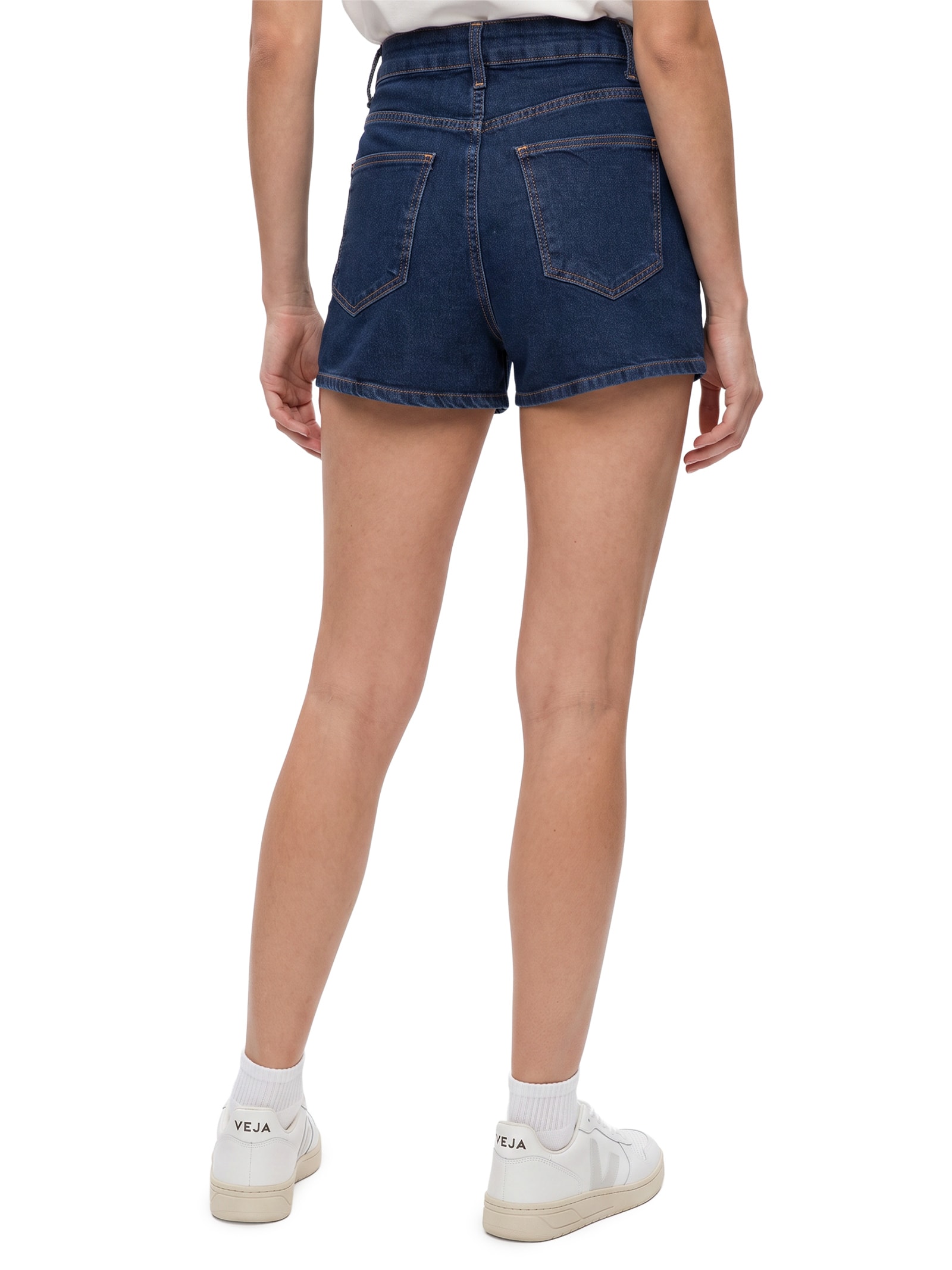 Short Feminino Jeans Azul Hering
