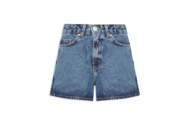 Short Feminino Jeans - Azul