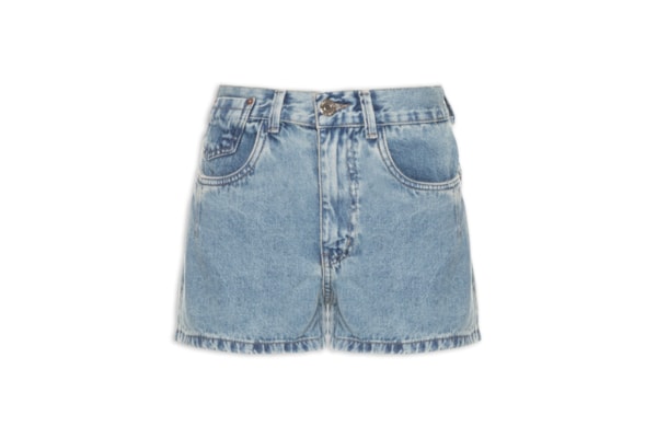 Short Feminino Jeans Basic Martingale - Azul
