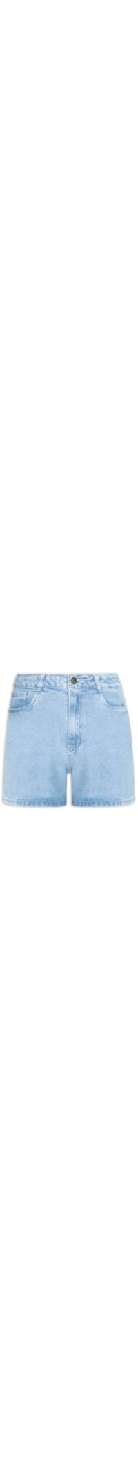 Short Feminino Jeans Básico - Azul