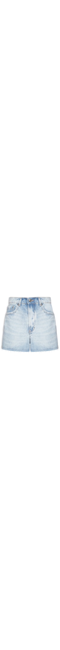 Short Feminino Jeans Box Barra Fio - Azul