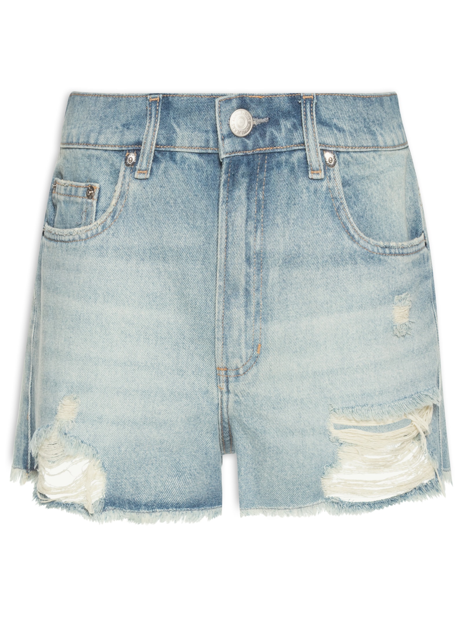Short Feminino Jeans Box Médio Azul Animale Jeans