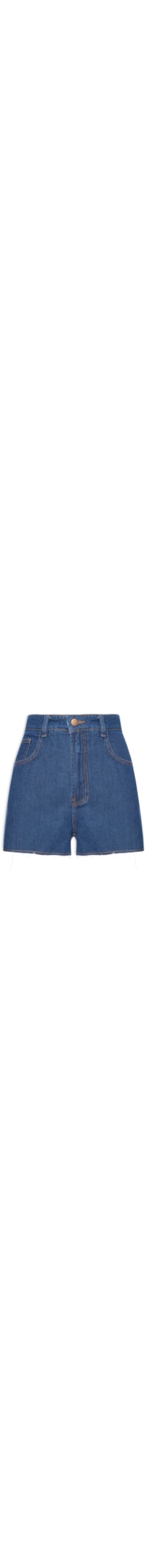 Short Feminino Jeans Boyfriend Dark - Azul
