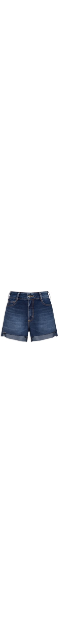 Short Feminino Jeans Bruna - Azul