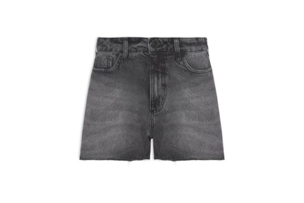 Short Feminino Jeans Cancun - Preto