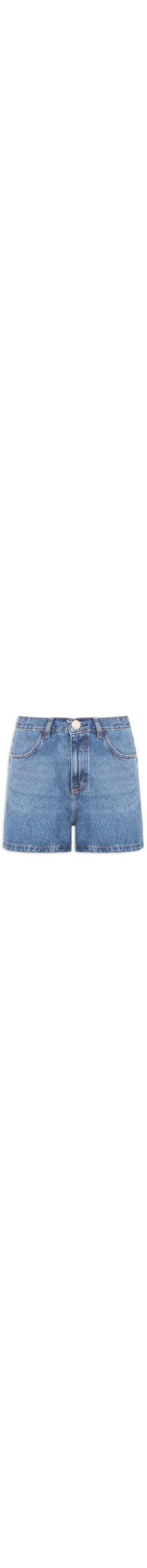 Short Feminino Jeans Clássicos - Azul