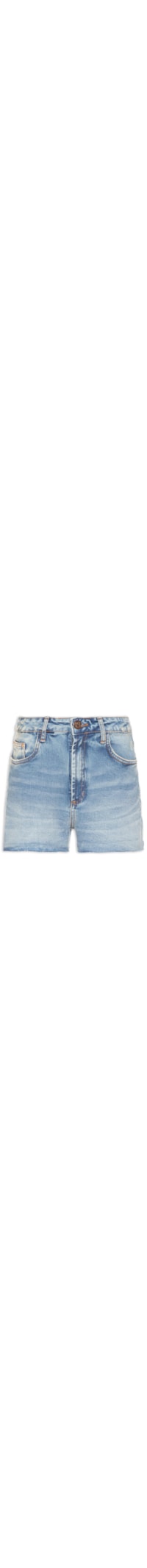 Short Feminino Jeans Comfort Super High - Azul