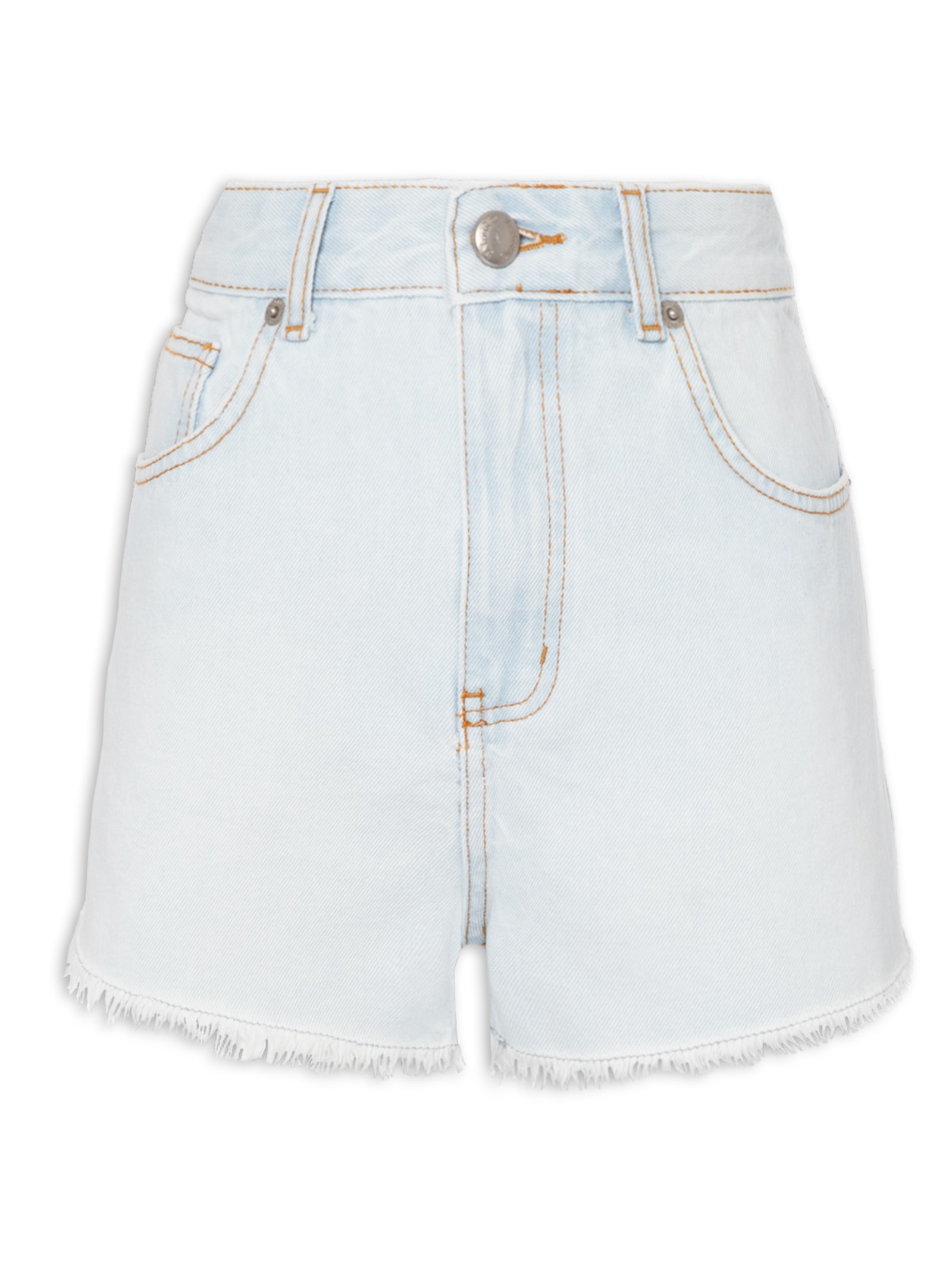 Short Feminino Jeans Curva – Azul Farm