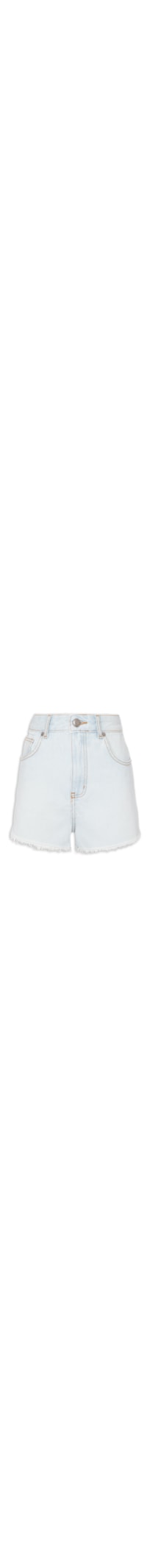 Short Feminino Jeans Curva – Azul