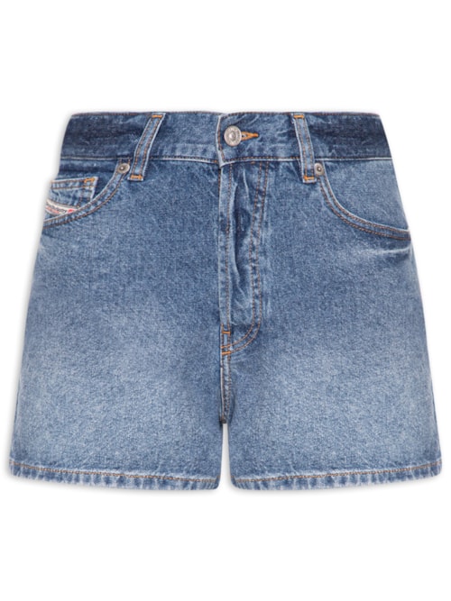 Short Feminino Jeans De-Helios - Azul