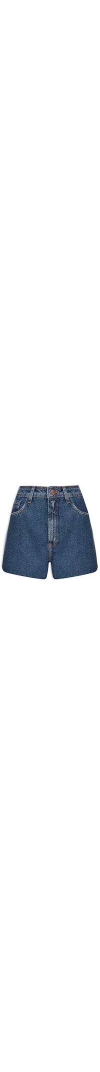 Short Feminino Jeans Grandfather High - Azul