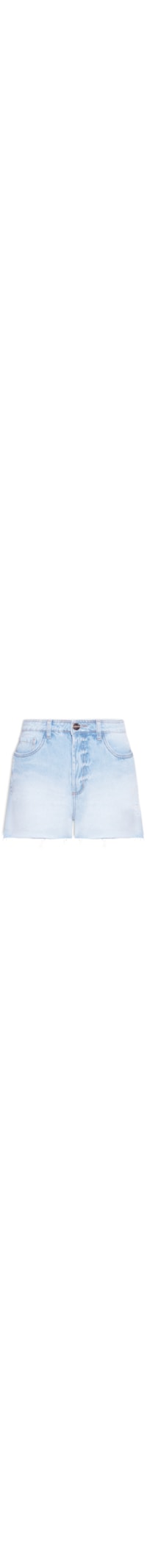 Short Feminino Jeans Grandfather High - Azul