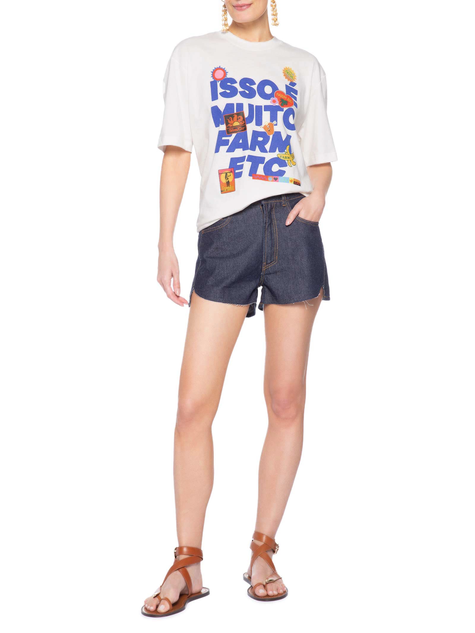 Short Feminino Jeans Intense Blue Azul Dress To