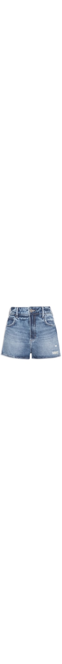 Short Feminino Jeans Joana - Azul