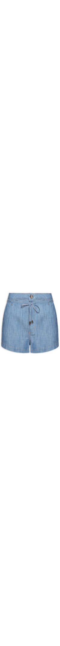Short Feminino Jeans Joana - Azul