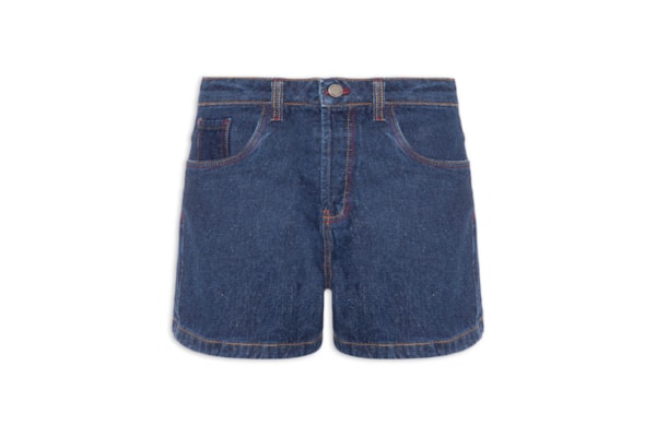 Short Feminino Jeans Maré Mansa - Azul