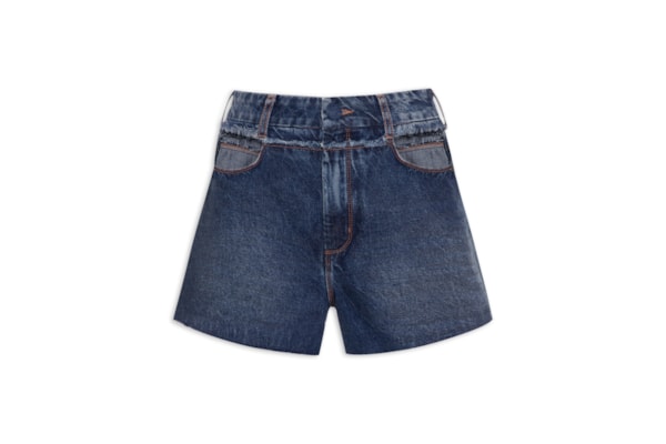 Short Feminino Jeans Mia - Azul