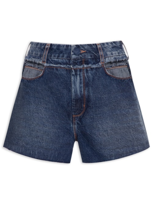 Short Feminino Jeans Mia – Azul