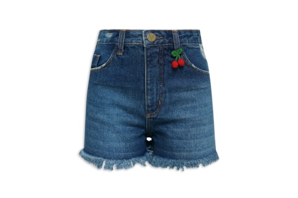 Short Feminino Jeans Mia - Azul