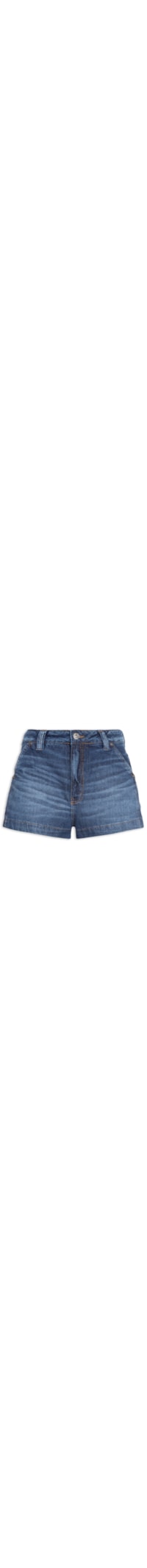 Short Feminino Jeans Nina - Azul