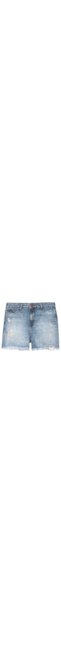 Short Feminino Jeans Shabby - Azul
