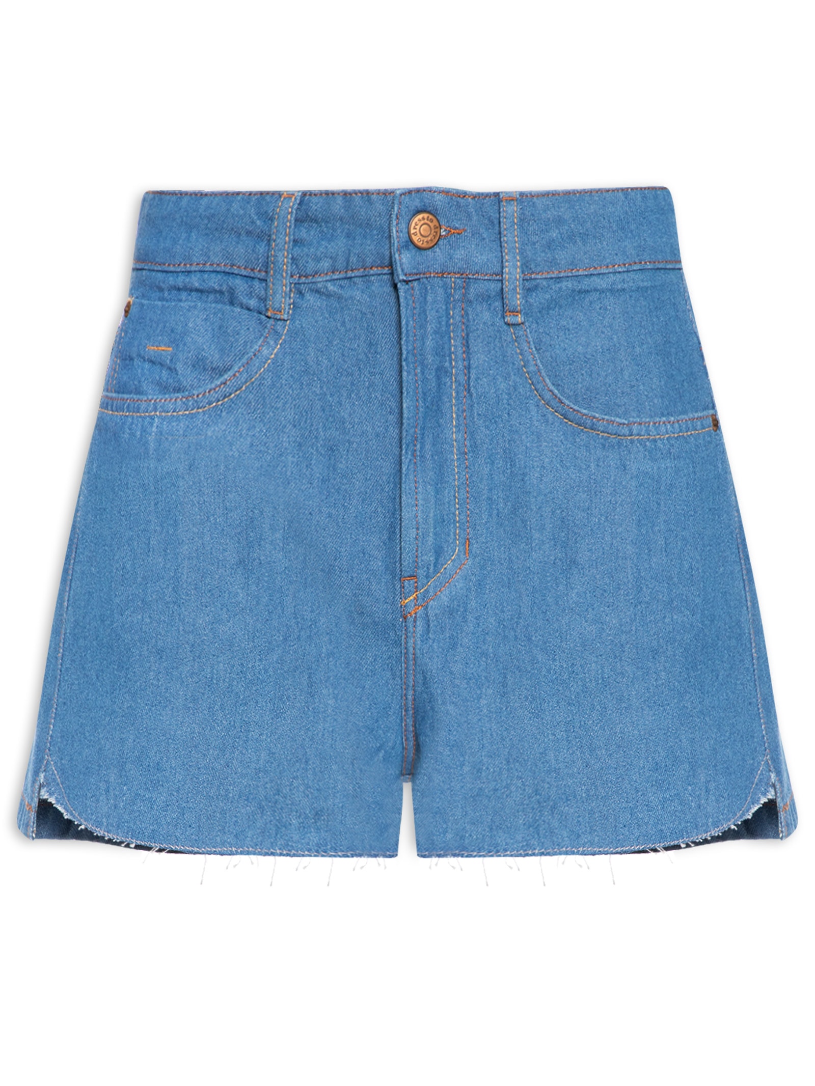 Short Feminino Jeans Sky Blue Azul Dress To