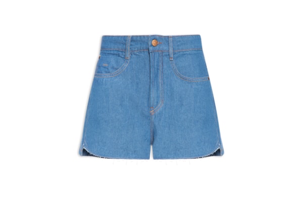 Short Feminino Jeans Sky Blue - Azul