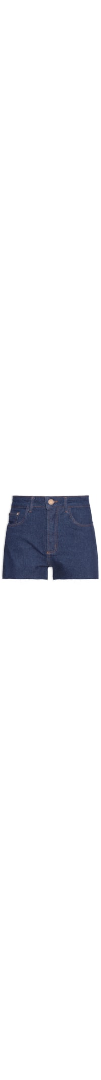 Short Feminino Jeans Super High - Azul