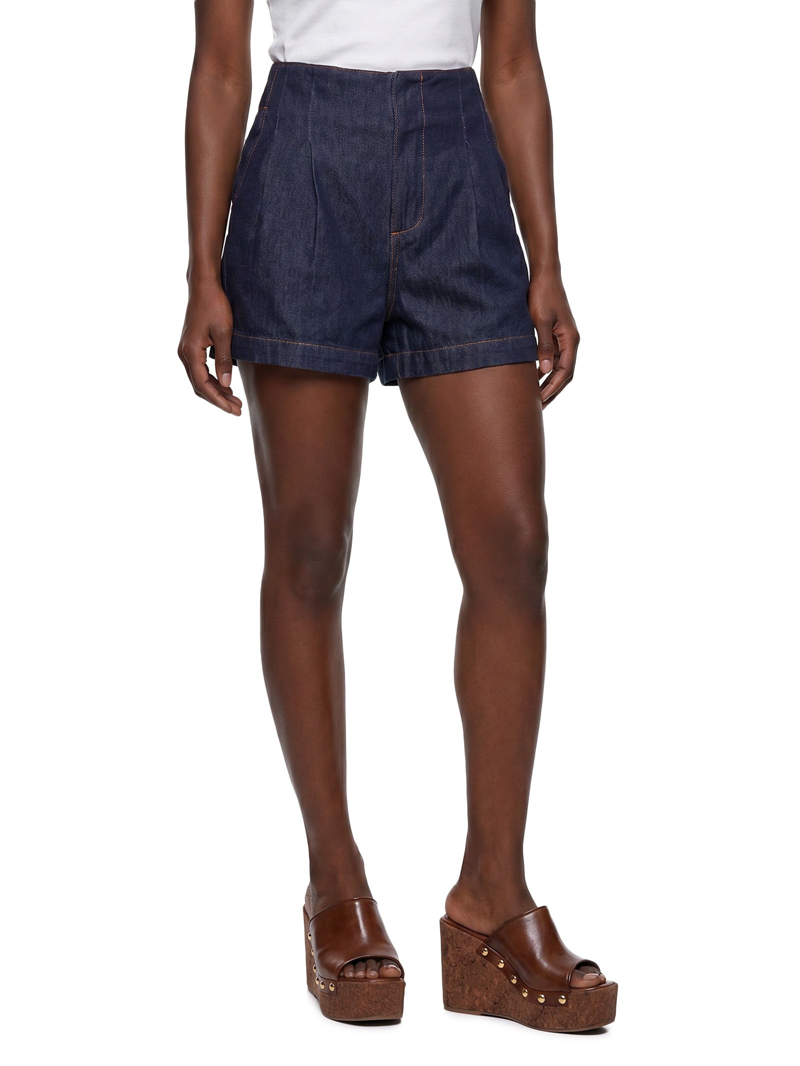 Short Feminino Jeans Vick – Azul Colcci