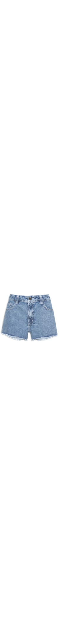 Short Feminino Jeans Vintage - Azul