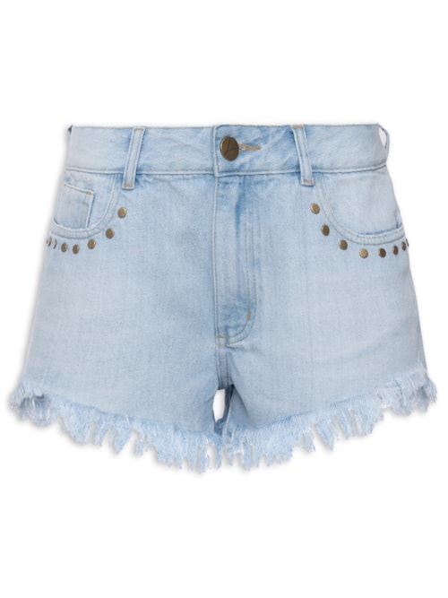 Short Feminino Jeans Vintage – Azul