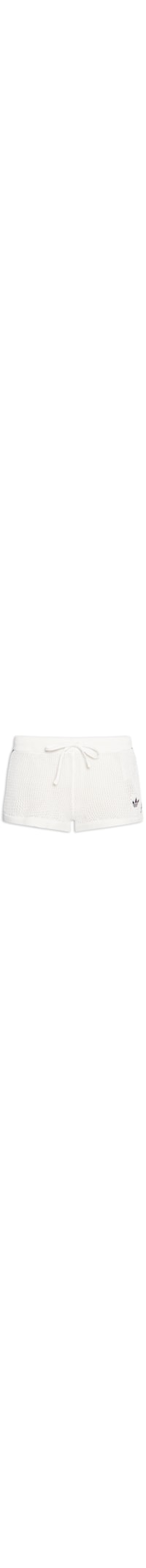 Short Feminino Knitted Crochet - Branco