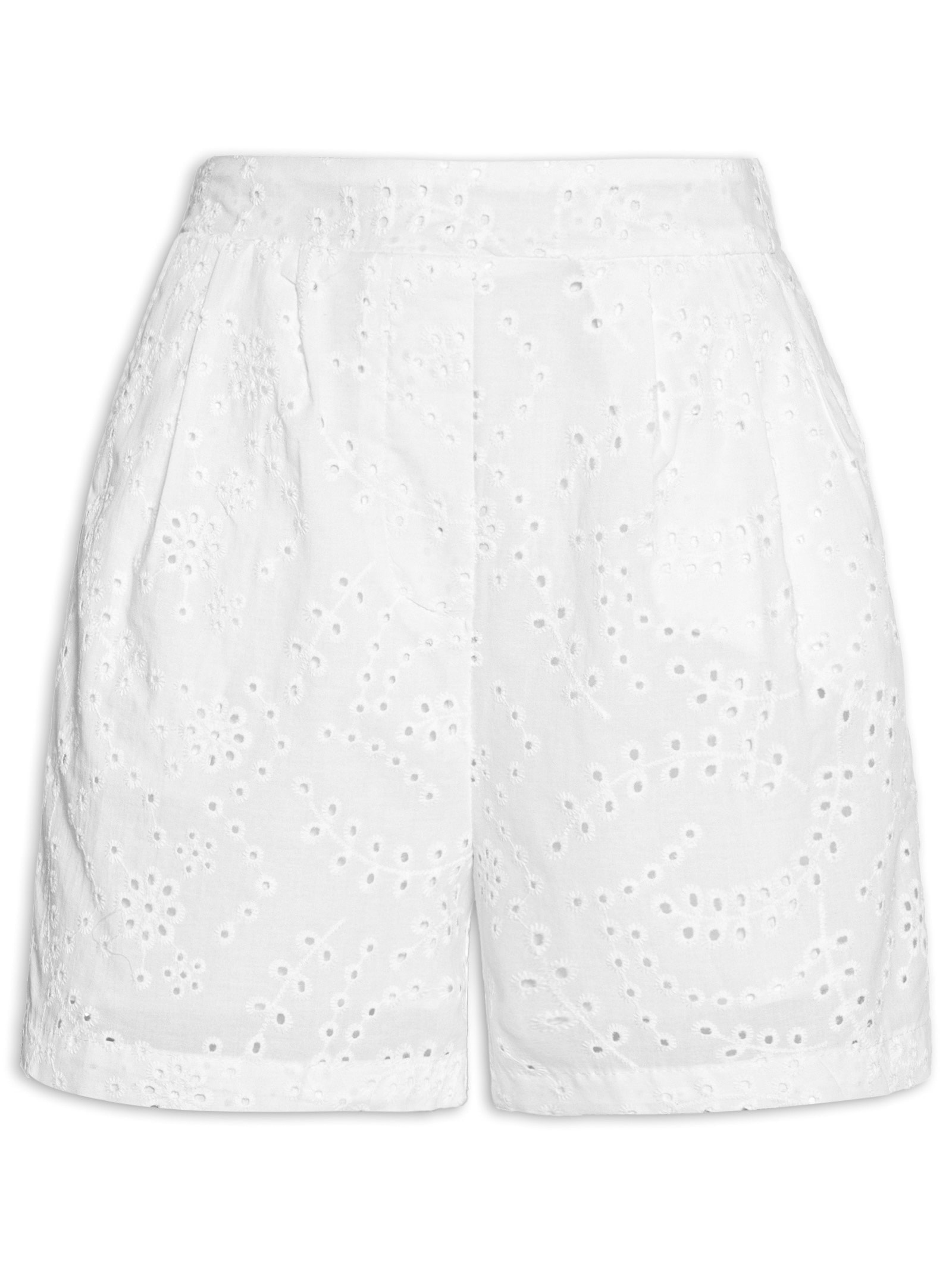 Short Feminino Laise Branco Basiq