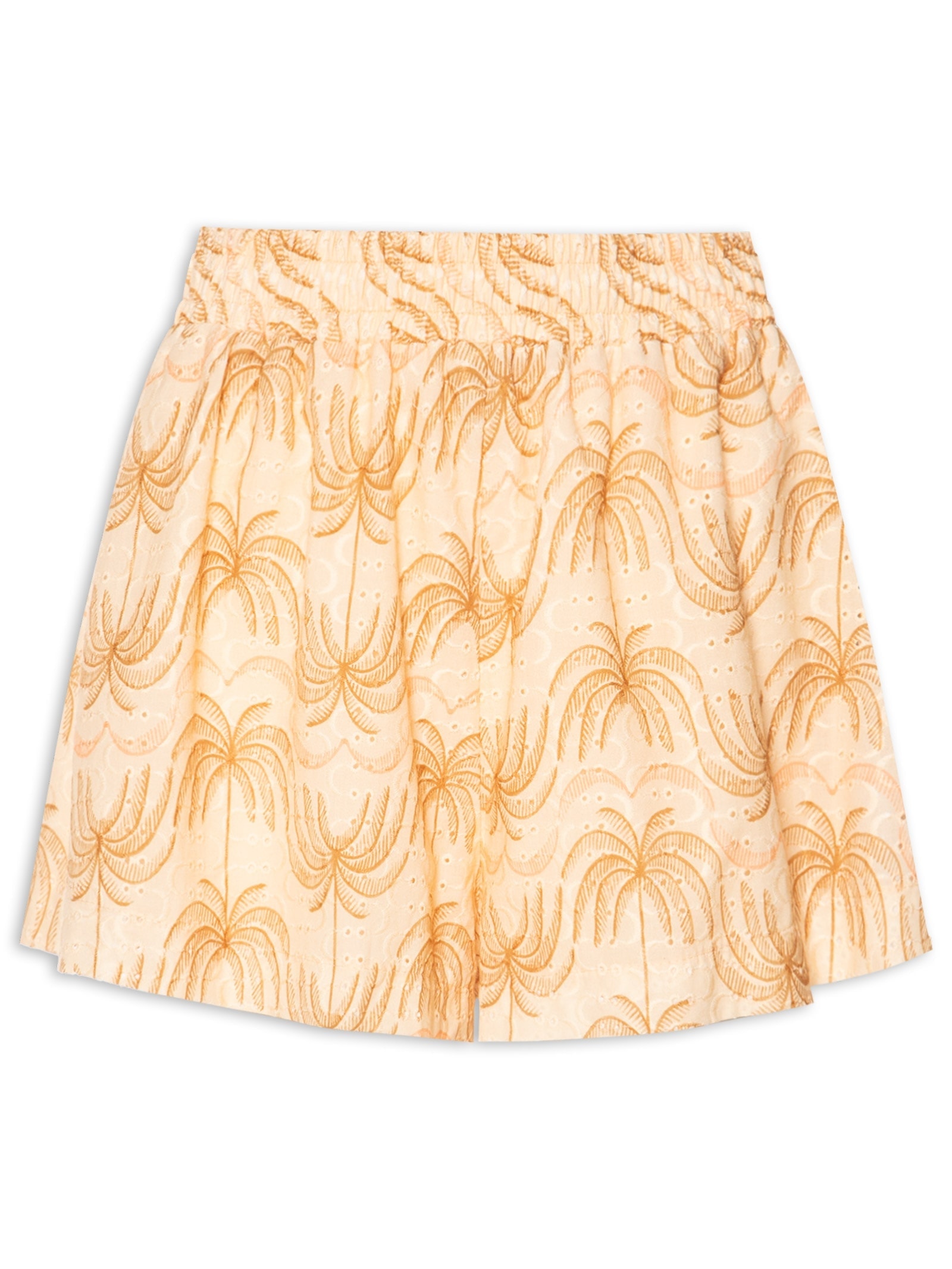 Short Feminino Laise Estampado Bege Colcci