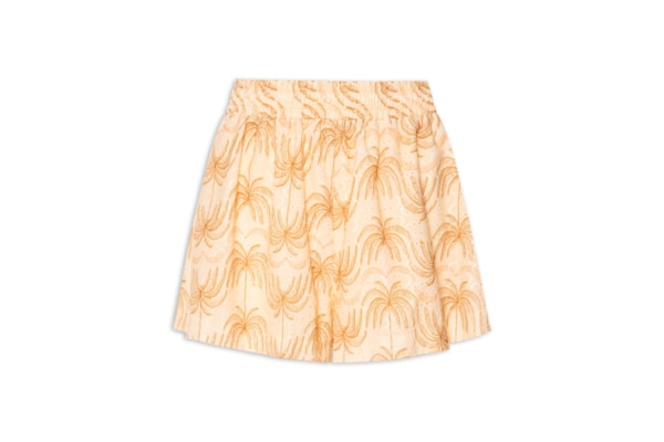 Short Feminino Laise Estampado - Bege