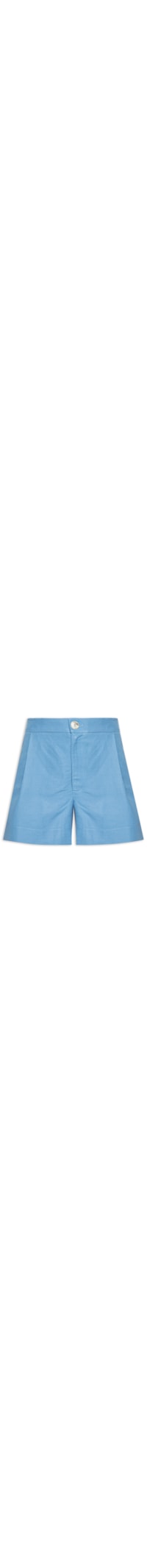 Short Feminino Linho - Azul