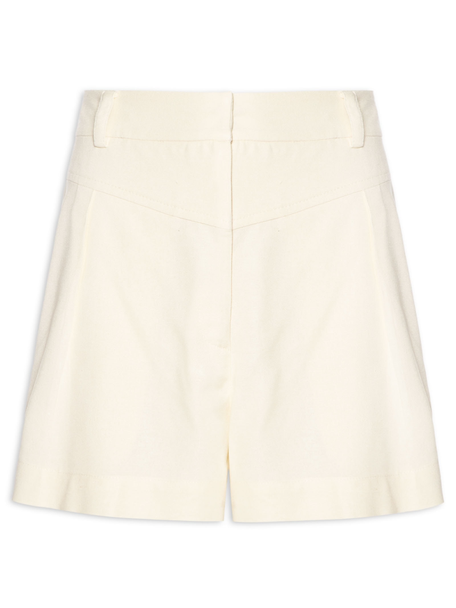 Short Feminino Linho Pala Frente Amarelo Dress To