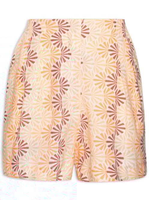 Short Feminino Linho Radiante – Marrom