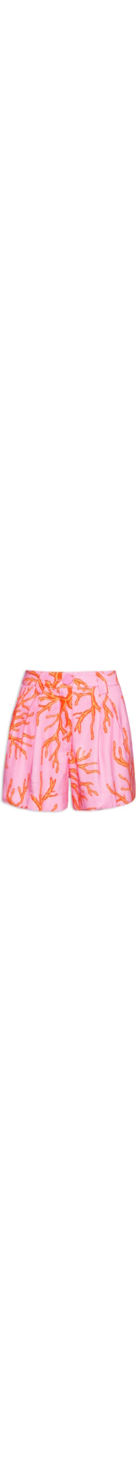Short Feminino Linho - Rosa
