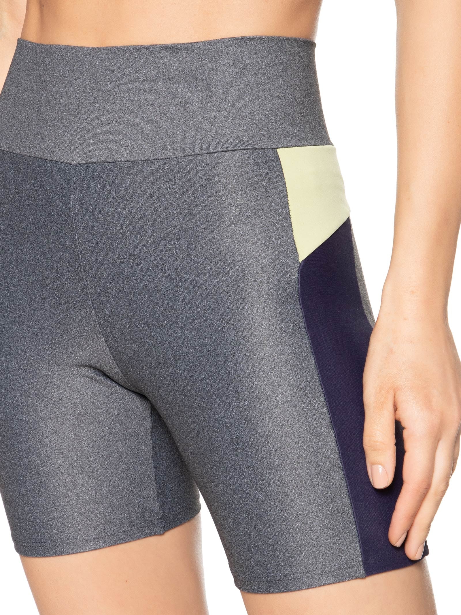 Short Feminino Lisa Dream Cinza Body For Sure
