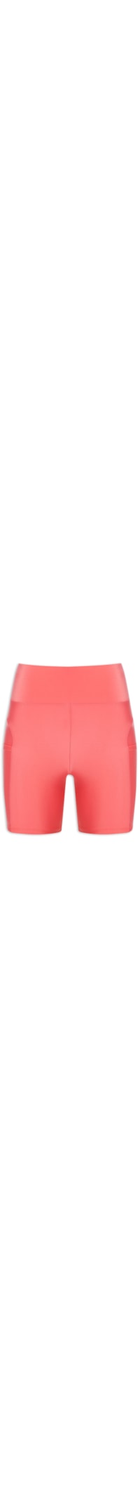 Short Feminino Liso Action - Laranja