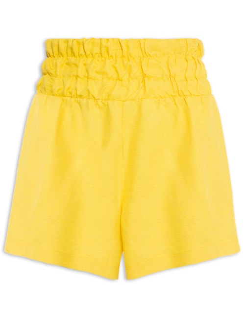 Short Feminino Liso – Amarelo