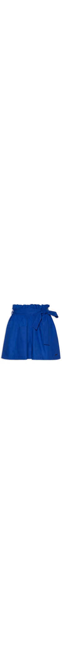 Short Feminino Liso - Azul