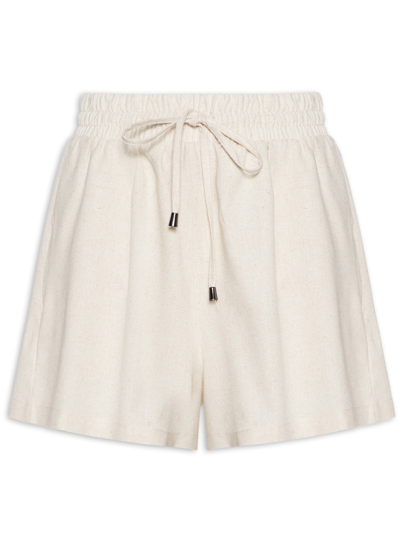 Short Feminino Liso Branco Hering