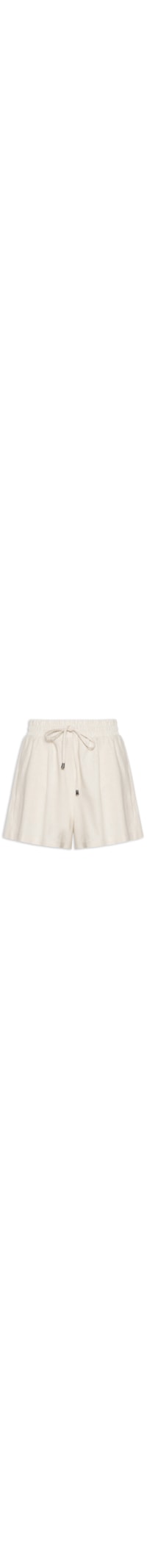 Short Feminino Liso - Branco